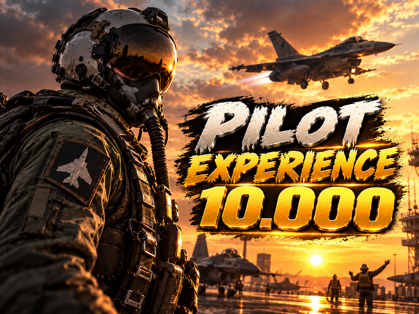 10.000 Pilot experience